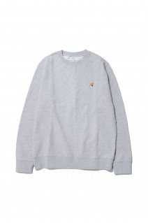 FOX HEAD PATCH REGULAR SWEATSHIRT - LIGHT GREY MELANGE(LM00301KM0001)
