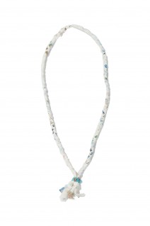 H/W HAGIRE NECKLACE / WHITE  #D (PC-011-2244)