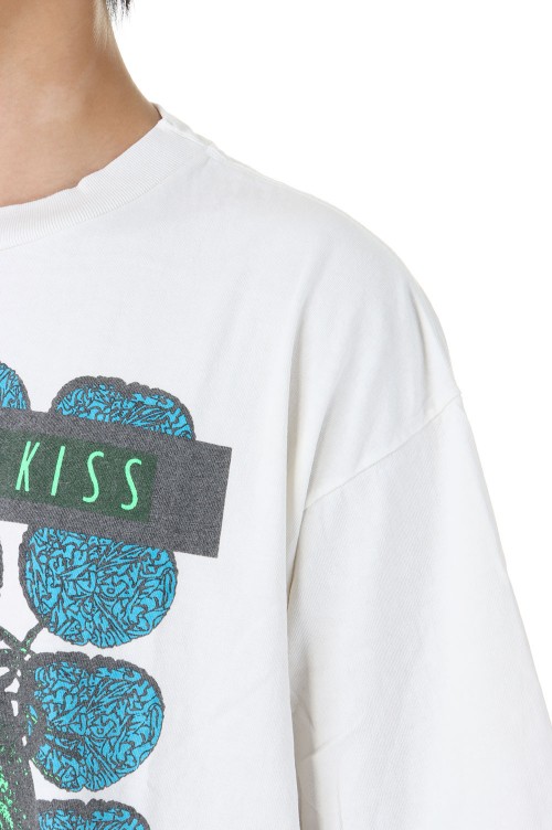 完売必至★[国内買付] SAINTMxxxxxx / SS TEE KISS WHITE SS TEE / KISS / WHITE(SM-YS1-0000-009) | セレクトショップ