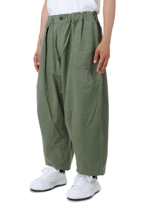 BALLOON BAKER PANTS -OLIVE- (24AW_06_1006SSBALOONPT01) | セレクト 