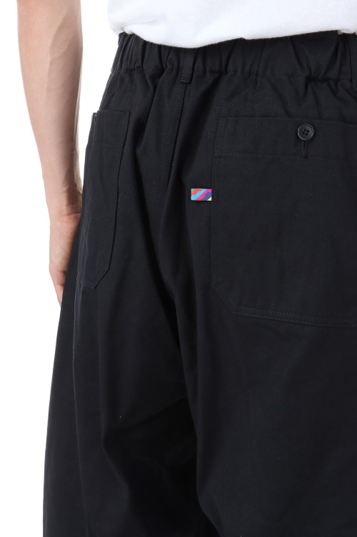 BALLOON BAKER PANTS -BLACK- (24AW_06_1006SSBALOONPT01) | セレクト