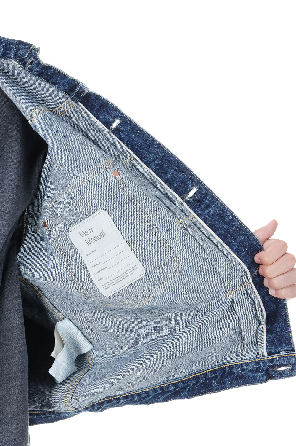 New Manual W-Name Denim Jacket/ WN-J924-100 | セレクト
