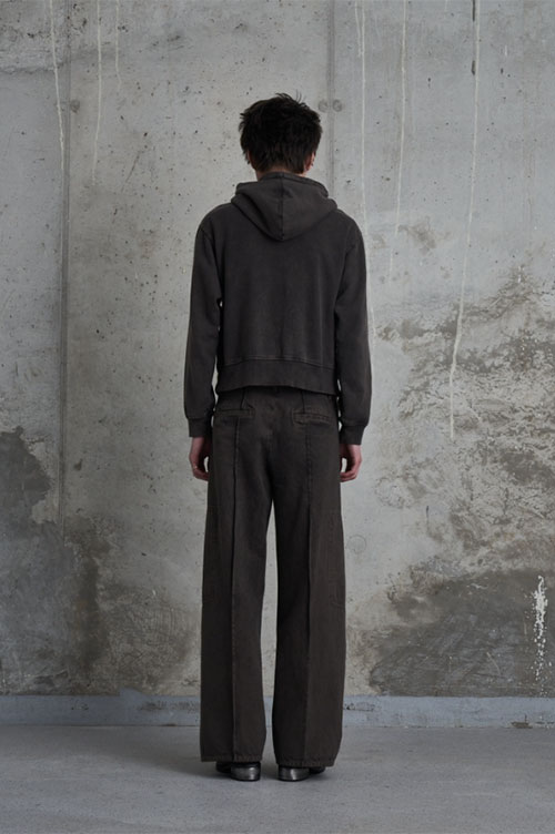 SHABBY FULL ZIPPED HOODIE -SHABRO- (AW24-JER-101-01) | セレクト 