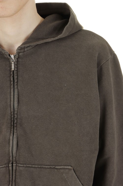 SHABBY FULL ZIPPED HOODIE -SHABRO- (AW24-JER-101-01) | セレクト 