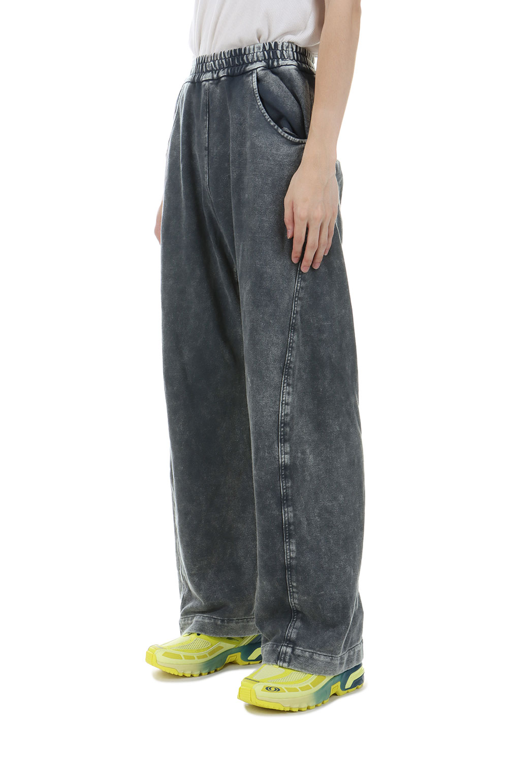 SHABBY TWISTED LOUNGE PANTS -SHAGRE- (AW24-JER-103-01 SHABBY TWISTED LOUNGE PANTS -SHAGRE- (AW24-JER-103-01