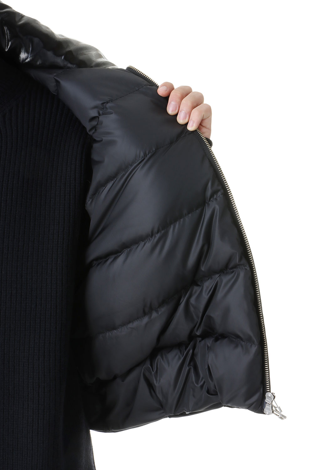 FOAMED VEST -BLACK- (AW24-VST-101-01) | セレクトショップ