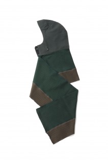 EP.6 01 HOODED MUFFLUR / DEEP GREEN（EP6AC01-GN）