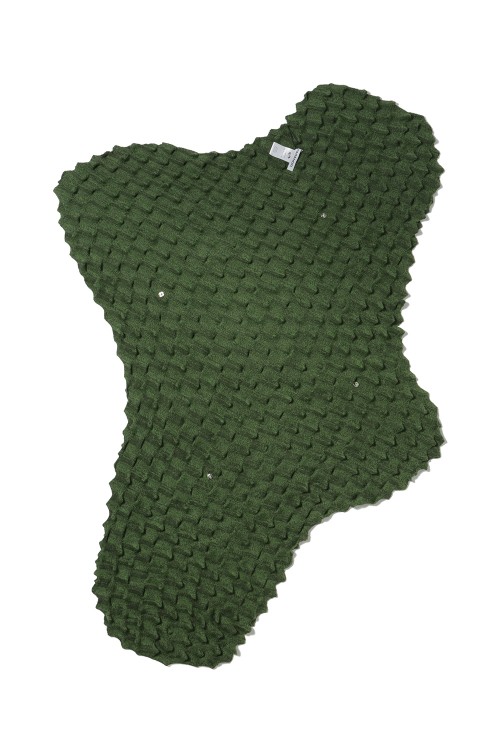 Spiky Scarf/Green(PD24AW007_20) | セレクトショップ