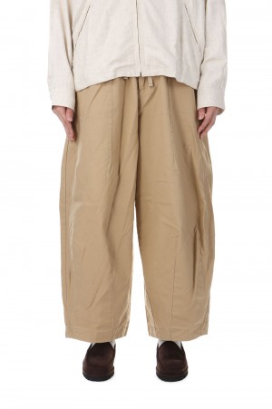 Wide HAKAMA Balloon PTS/Beige(24AW-MS09-024)