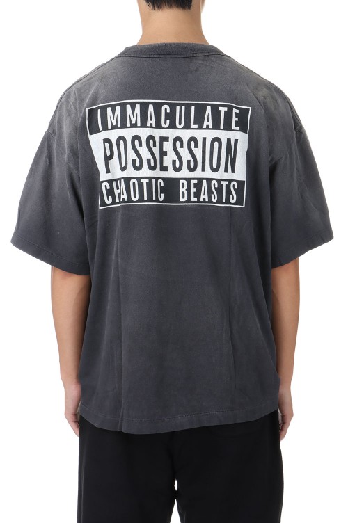 CP_SS TEE / SMILE / BLACK(SM-YS1-0000-C01) | セレクト