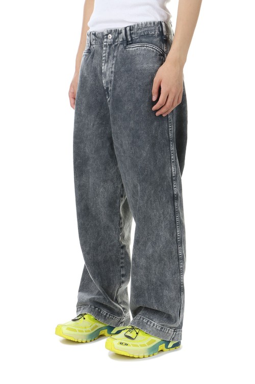 TROTTI BAGGY TROUSERS -GREY- (AW24-TRS-103-01) | セレクト