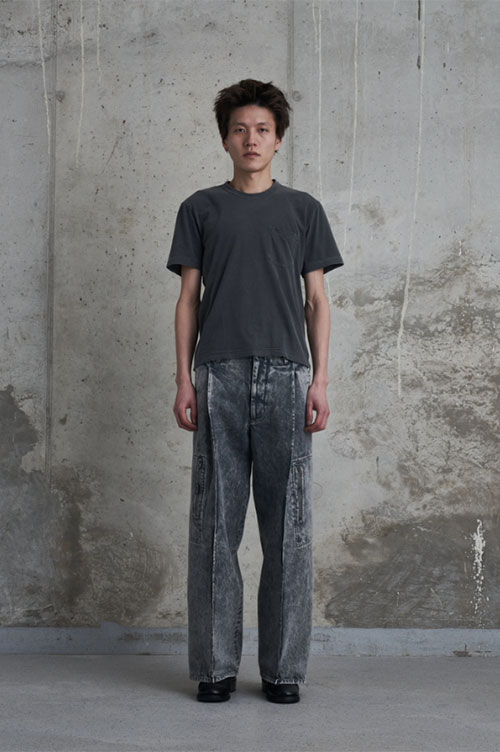 OCTET 2D CARGO TROUSERS -GREY- (AW24-TRS-106-01) | セレクト