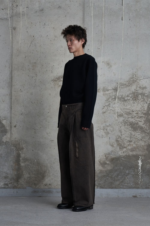 パンツ Omar afridi octet 2d cargo trousers OCTET 2D CARGO TROUSERS -BROWN- (AW24-TRS-106-02) | セレクト