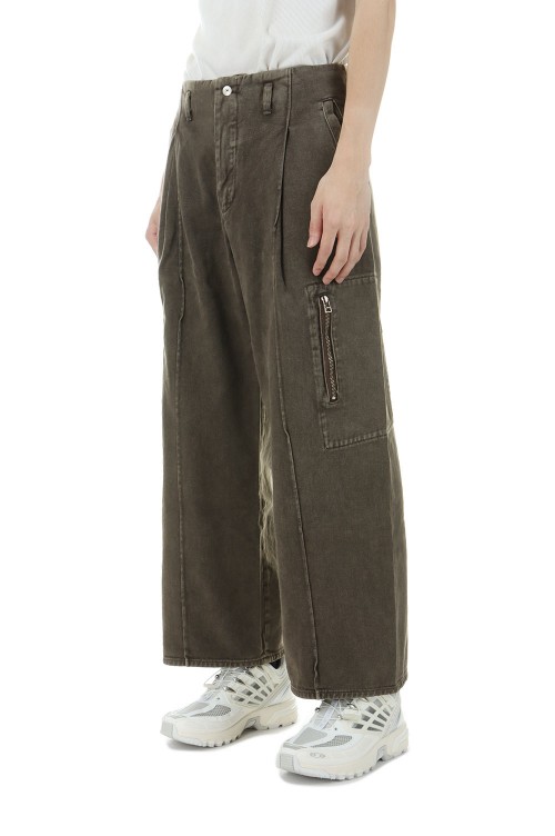 OCTET 2D CARGO TROUSERS -BROWN- (AW24-TRS-106-02) | セレクト