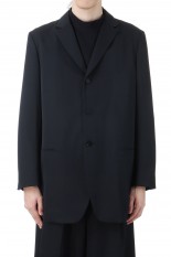 ジャケット・アウター VEIN WO DOUBLE MELTON MAXI COAT - BLACK ジャケット・アウター VEIN WO DOUBLE MELTON MAXI COAT - BLACK
