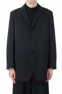 Wool gabardine 3 Button Jacket (F24J030-NKWG)