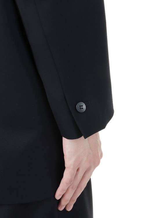 Wool gabardine 3 Button Jacket (F24J030-NKWG) | セレクトショップ