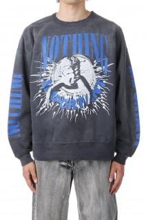 KK_CREW SWT / NOTHING IMP / BLACK(SM-YS1-0000-C36)