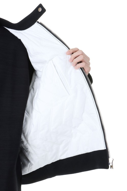G*a様 short length double-zip blouson 42 TWISTED DOUBLE CLOTH CROPPED ZIP BLOUSON - AURALEE Official