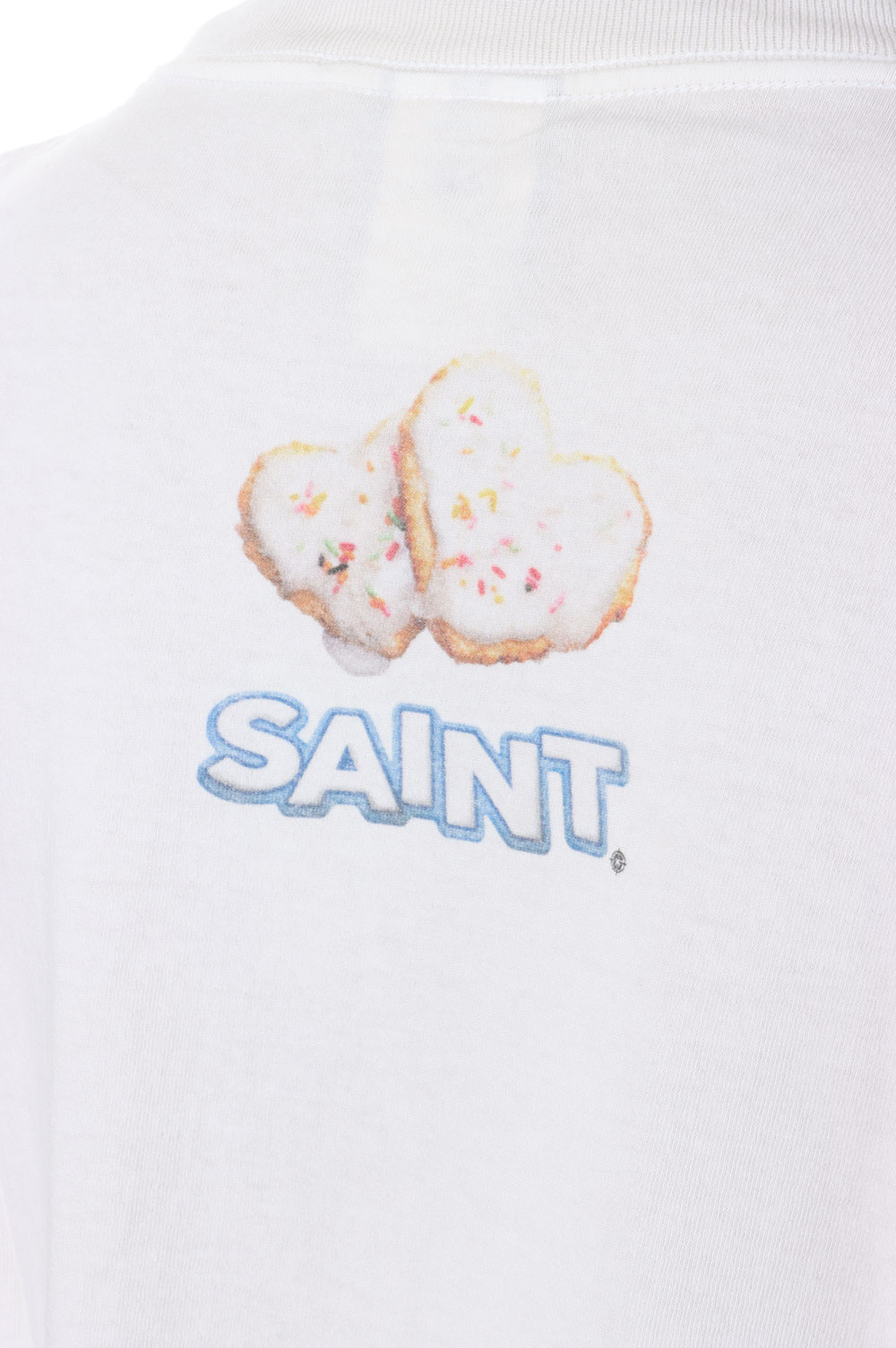 SA_LS TEE / HEART COOKIE / WHITE(SM-YS1-0000-C39) | セレクト