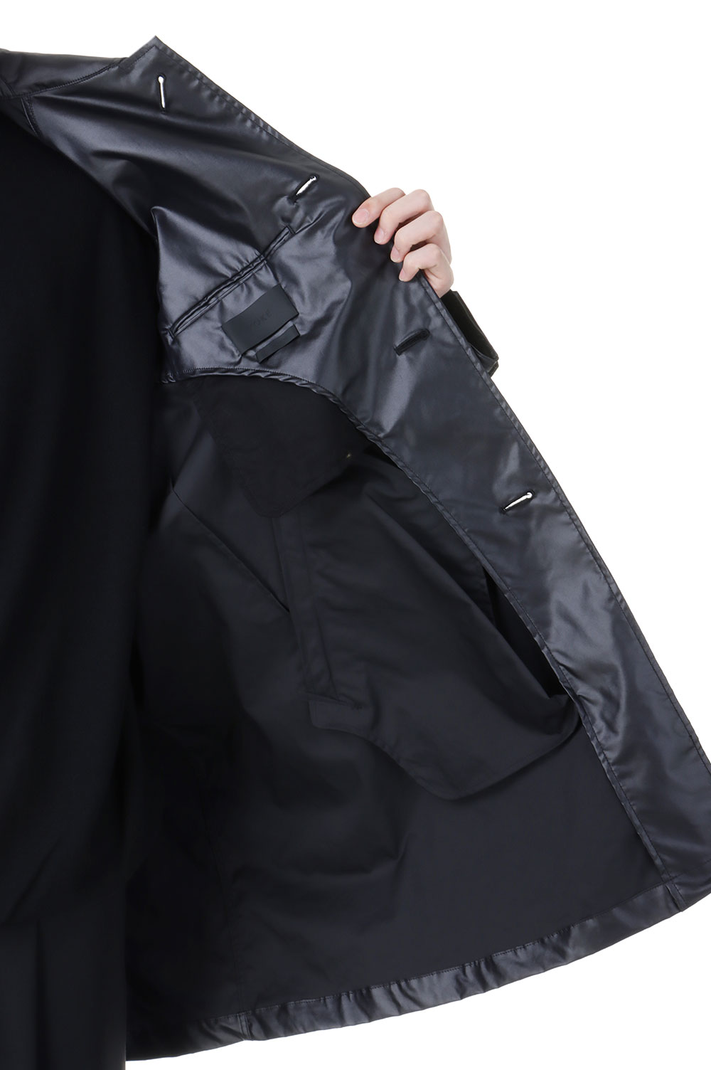LEATHER-LIKE CAR COAT (YK24FW0761C) | セレクトショップ