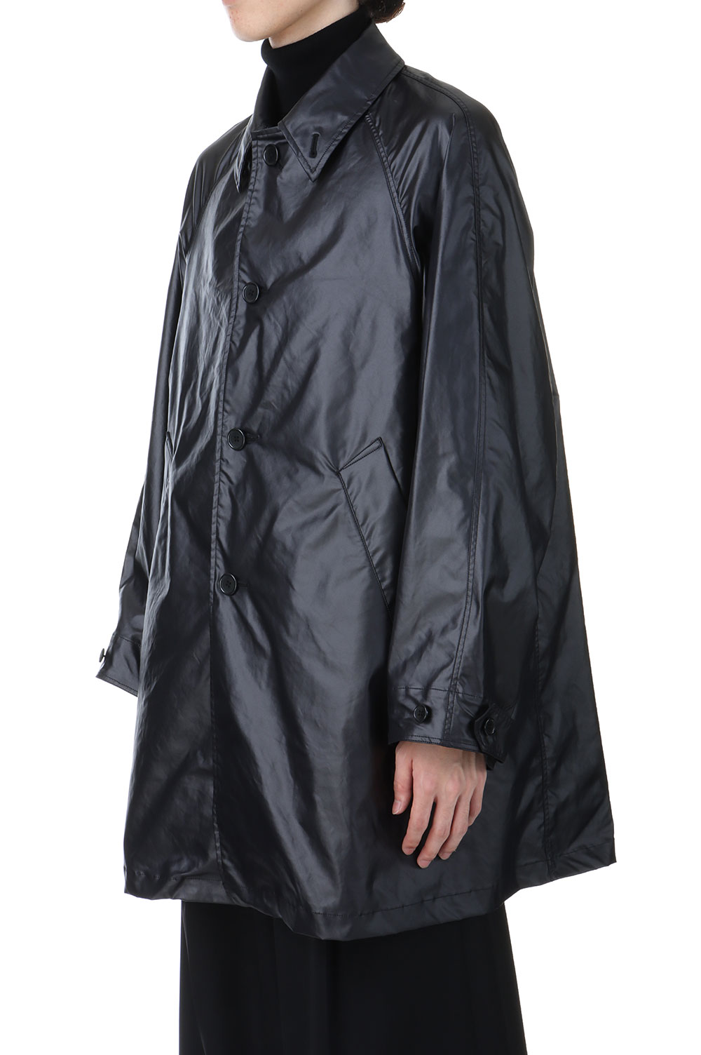 YOKE 24AW LEATHER LIKE CAR COAT レザーコート 【公式通販】