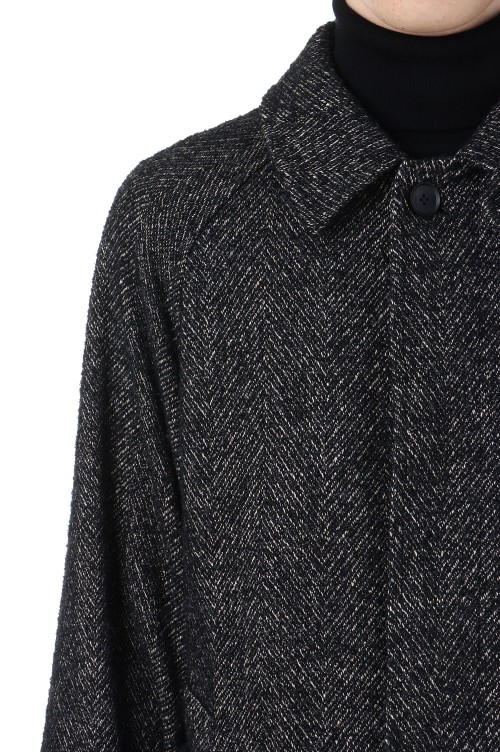 TWEED BALMACAAN COAT (YK24FW0726C) | セレクトショップ