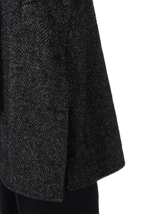 TWEED BALMACAAN COAT (YK24FW0726C) | セレクトショップ
