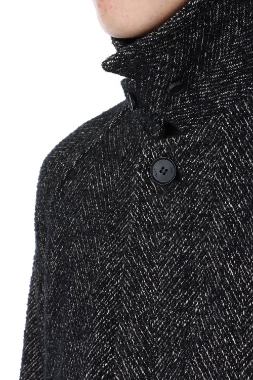 TWEED BALMACAAN COAT (YK24FW0726C) | セレクトショップ