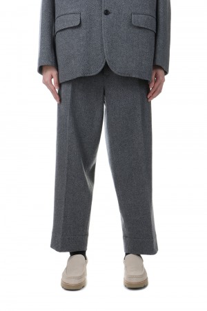 パンツ Unlikely 2P Trousers Wool Tweed unlikely16-5.jpg?v=1731484840