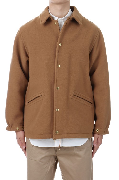 Unlikely Grand Coach Jacket Melton -Camel- (U24F-18-0011