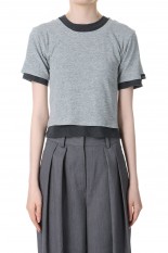 Double Layered Tee -GRAY (31241415104)