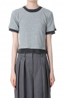 Double Layered Tee -GRAY (31241415104)