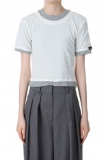 Double Layered Tee -WHITE (31241415104)