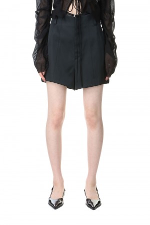 Multi-Fabric Short Pants -BLACK (31241466108)