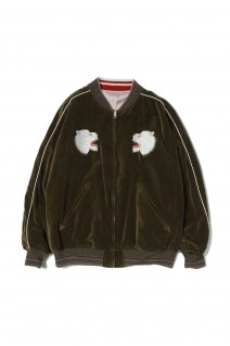 Polar Bear Velor Ska Jamper -Khaki- (24AWJ-7)