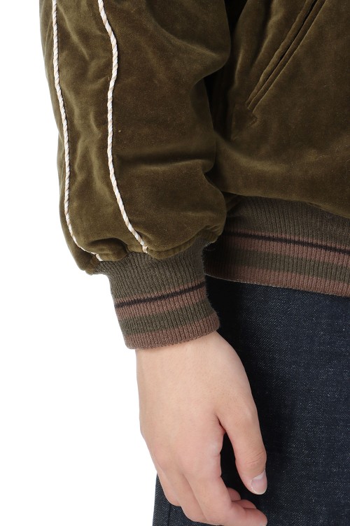 Polar Bear Velor Ska Jamper -Khaki- (24AWJ-7) | セレクト Polar Bear Velor Ska Jamper -Khaki- (24AWJ-7) | セレクト