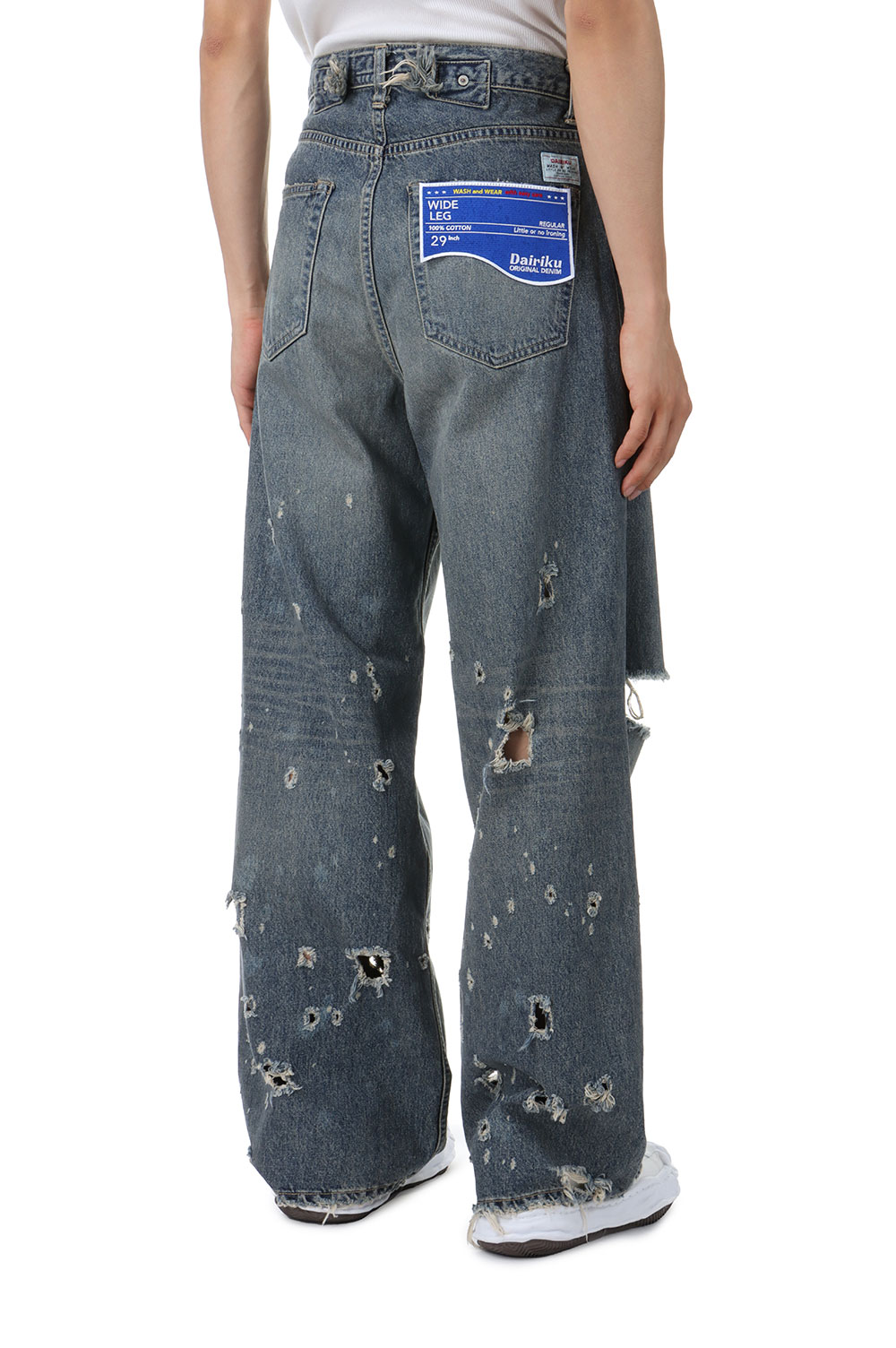 Super Damage Wide Denim Pants -Indigo- (24AWD-8) | セレクト