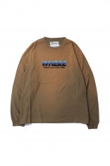 WHERE Vintage Theme Tee -Vintage Khaki- (24AWC-15)