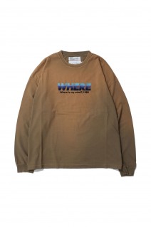 WHERE Vintage Theme Tee -Vintage Khaki- (24AWC-15)