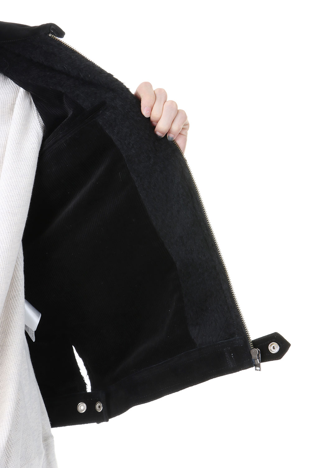 SHAGGY BLOUSON -BLACK- (2411300204) | セレクトショップ SHAGGY BLOUSON -BLACK- (2411300204) | セレクトショップ