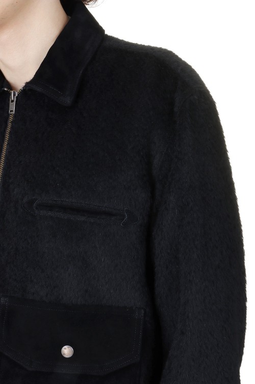 SHAGGY BLOUSON -BLACK- (2411300204) | セレクトショップ SHAGGY BLOUSON -BLACK- (2411300204) | セレクトショップ