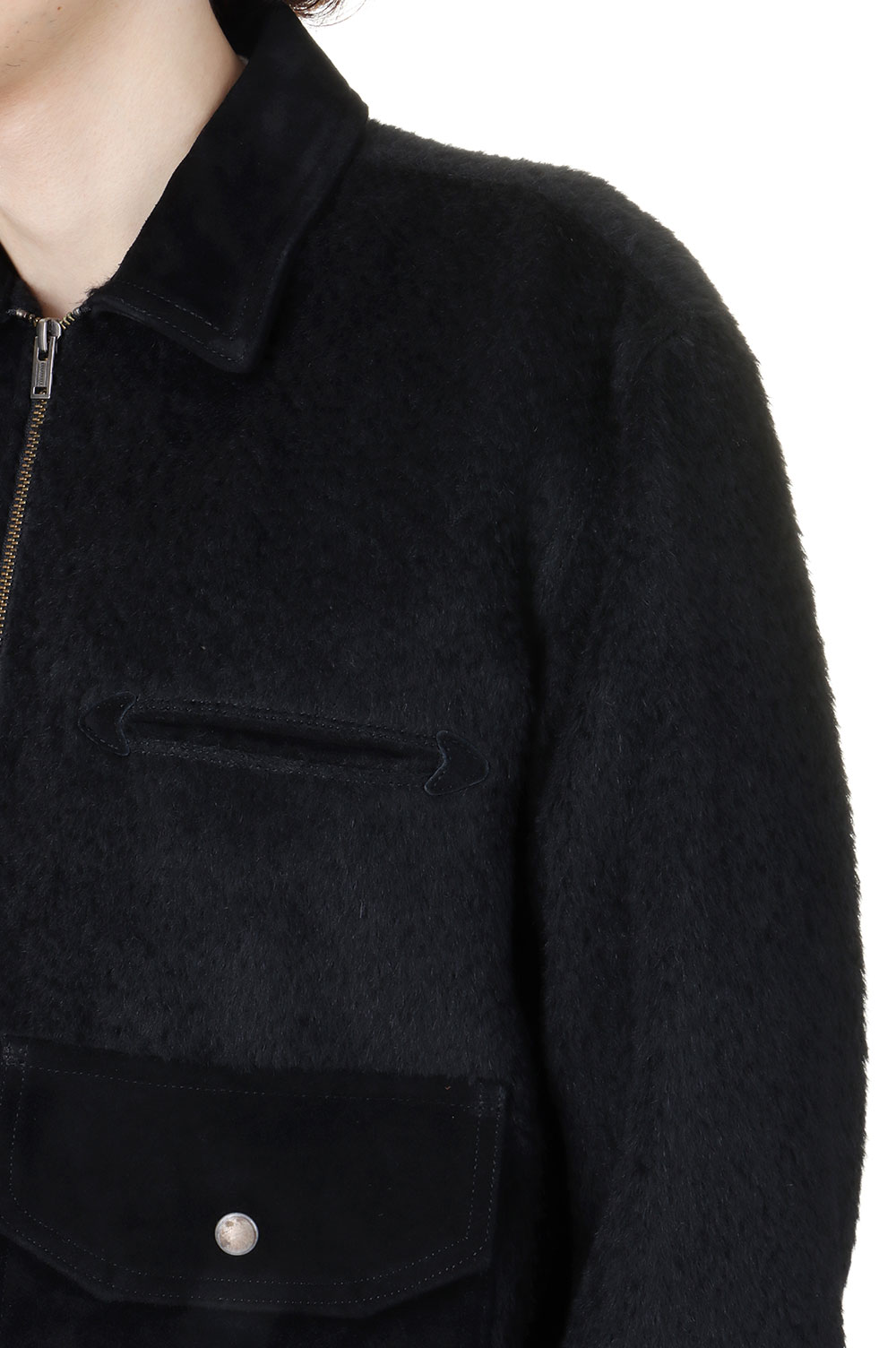 SHAGGY BLOUSON -BLACK- (2411300204) | セレクトショップ SHAGGY BLOUSON -BLACK- (2411300204) | セレクトショップ
