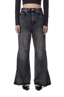 Side Long Zip Denim (21241465703)