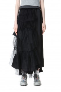 Raffle Tulle Layered Wrap Skirt (21241515203)