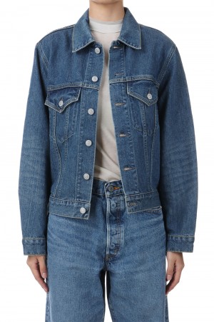 DENIM JACKET -BLUE (24AMSJK08)