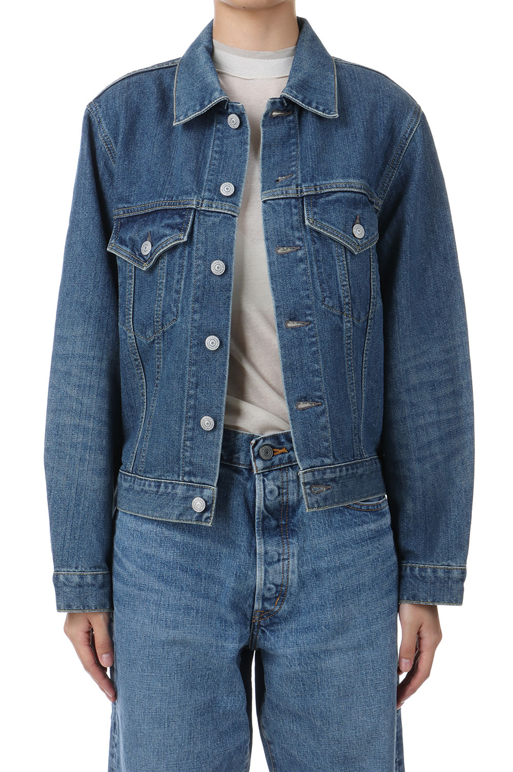 ジョンreadymade denim jacket 23ss READYMADE DENIM JACKET (BLUE