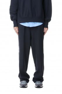 COTTON WOOL SWEATPANTS -NAVY (24AMSPA14)