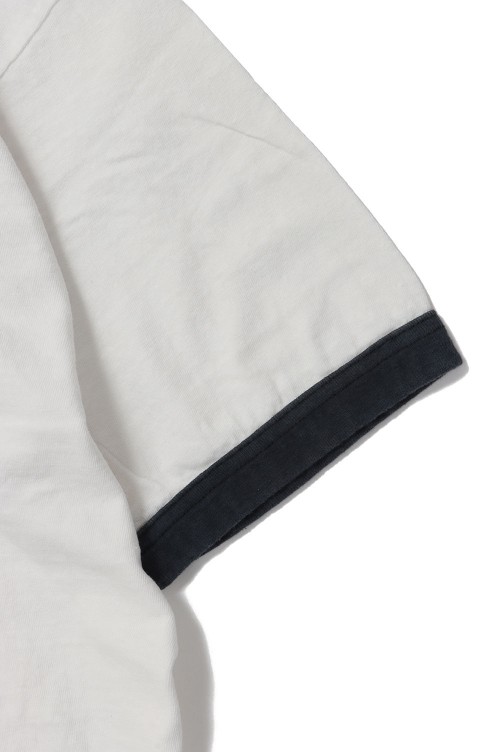 SS T-SHIRT RINGER/WHITE(RE-CO-WH-00-00-276) | セレクト