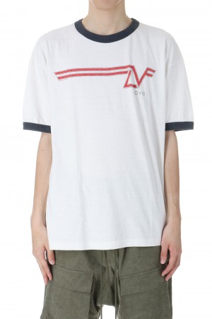 SS T-SHIRT RINGER/WHITE(RE-CO-WH-00-00-276)